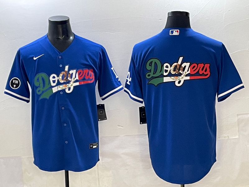 Men Los Angeles Dodgers blank blue Nike 2025 MLB All Star Jersey 0043->los angeles dodgers->MLB Jersey